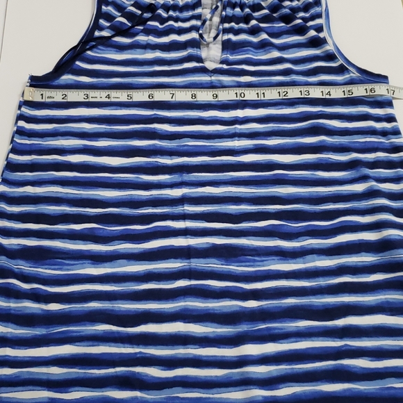 Michael Kors True Navy Basic Top - Picture 5 of 8